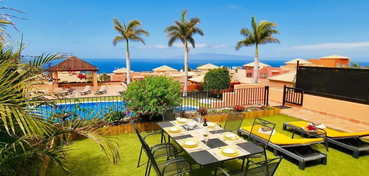 Villa Mit Meerblick Und Pool Direkt Am Golfplatz Von Adeje Costa Adeje